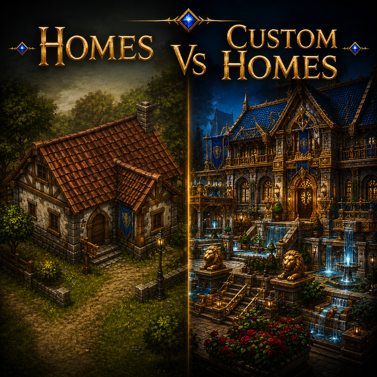 Homes vs Custom Homes