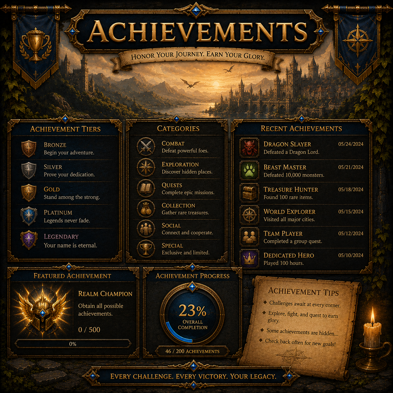 Achievements